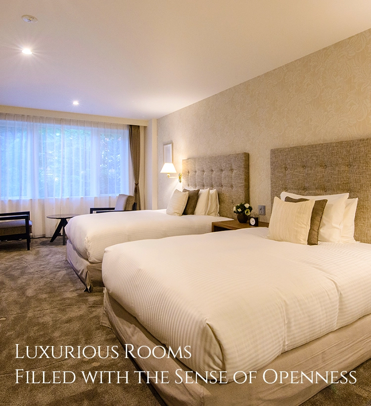 Luxurious Rooms Filled with the Sense of Openness